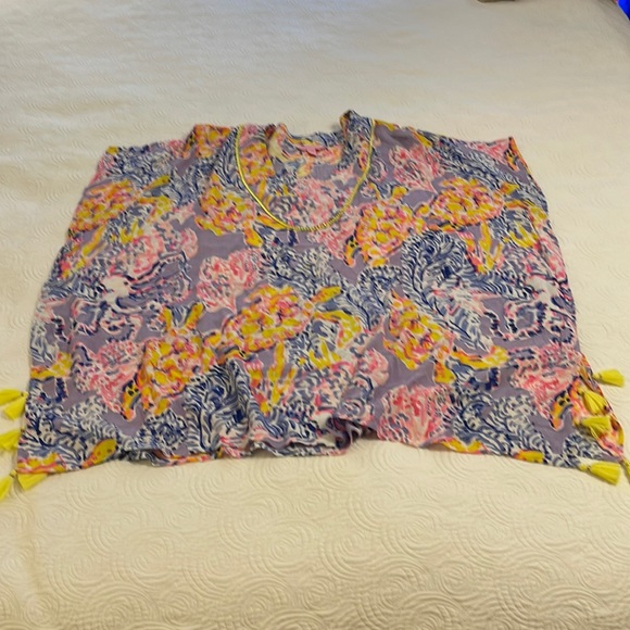 💛NWOT’s Lilly Pulitzer El Bravo Way Cover Up. Size L/XL💛 - Picture 2 of 11